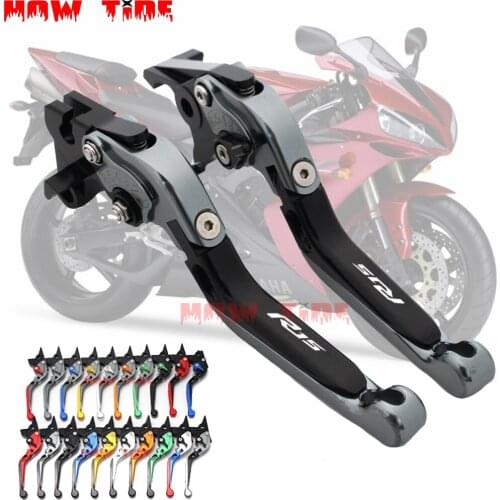 Brake Clutch Levers For YAMAHA R15 V3 2017 2018 Retro Lever Extendable Folding Lever Motorcycle Accessories Adjustable