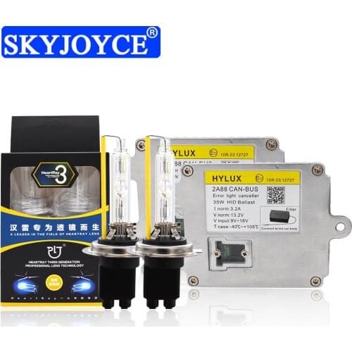 12V 35W HeartRay Canbus HID XenonKit 35W Hylux 2A88 Canbus HID Ballast 4500K 5500K Original H1 H7 H11 D2H Heartray HID Bulb