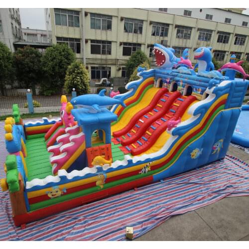 Outdoor Wholesale commerical use for bouncer slide combo bouncer slide combo kids water bounce house jumping