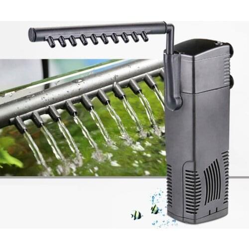 SUNSUN Three-in-one built-in filter water purifier + oxygen enrichment + flow generation in aquarium tank purifier