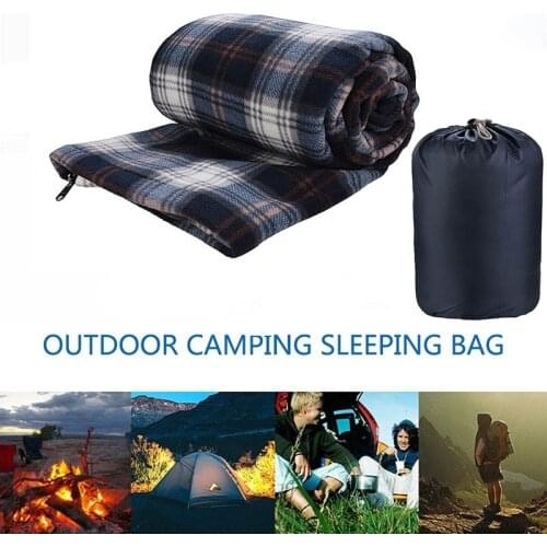 Ultra-light Polar Fleece Warm Camping Quilt Sleeping Bag Liner for Outdoor Camping Hiking Climbing Travel Warm Sleeping Bag
