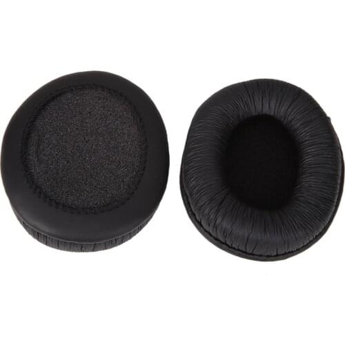 1Pair Memory Foam Earpads Replacement for SONY 7506 Leather Ear Pads Cushion Cover For SONY MDR 7506 MDR-V6 MIC Headphone Case