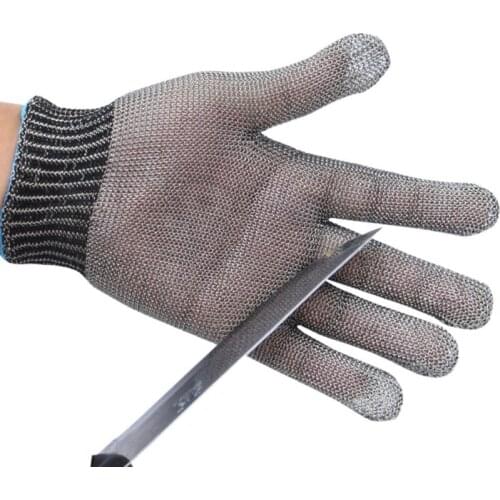 1pc Level 5 Anti-Cut Glove 316 Stainless Steel High Strength Film Polyethylene Cut Resistant Hand Protection 2021