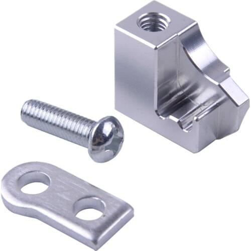 Car Silver Aluminum P2015 Plastic Intake Manifold Repair Bracket 03L129711AG Fit for VW Audi Skoda Seat 2.0 TDI 03L129711AG