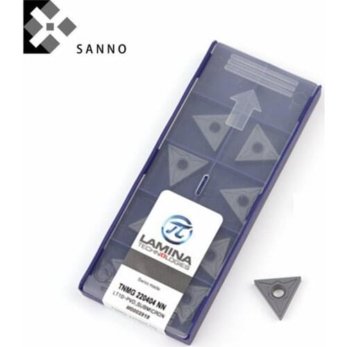 Free shipping! 50pcs/lots TNMG220404 NN LT10 / TNMG220408 NN LT10 cnc carbide turning inserts