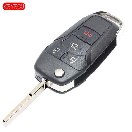 KEYECU Flip Remote Key Fob 315MHz for Ford Fusion 2013 - 2015 164-R7986 FCC ID:N5F-A08TAA