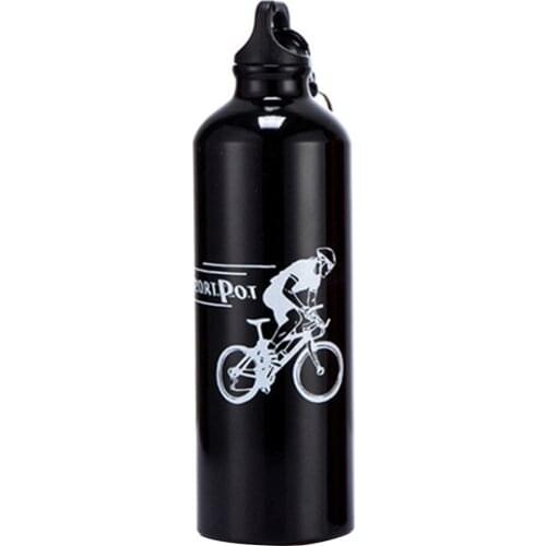 Cycling Camping Bicycle Outdoor Sports Aluminum Alloy Water Bottle Portable Metal Sport 750ml Bottle