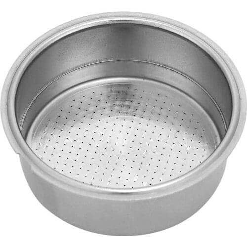 Coffee Filter Double Layer Coffee Filter Basket Stainless Steel Porous For Locking Snap Coffee Machine Accessory