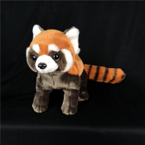 Simulation Red panda plush toy about 30x24cm soft doll kids toy home decoration Christmas gift h1322