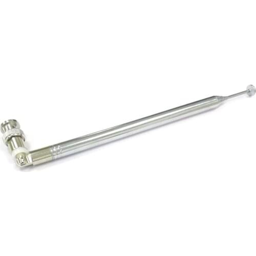 Buy 2 get 1 FM radio antenna BNC connector antenna 1.2m stainless steel audio antenna super signal aerial