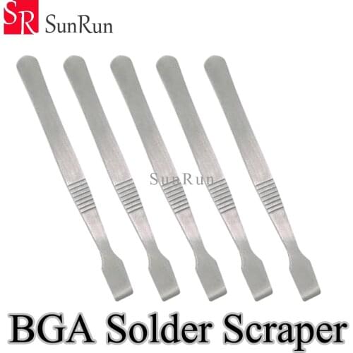 BGA Stainless Steel Non-magnetic Solder Scraper For Soldering Rework Assist Free Shipping