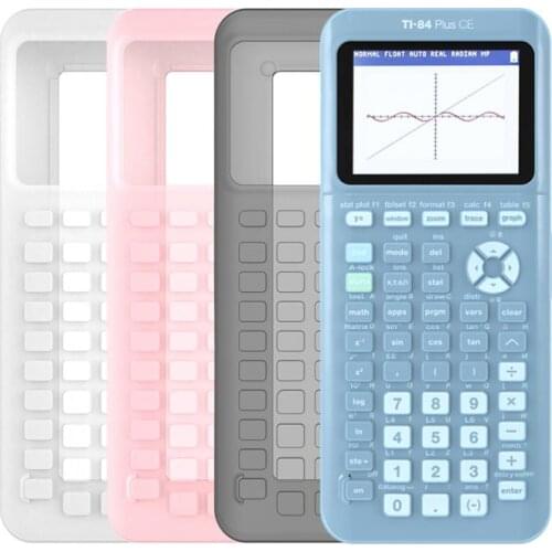 New Soft Protective Silicone Case For Texas Instruments TI-84 Plus CE Calculator Full Cover Scratch-proof Dust-proof Handbag