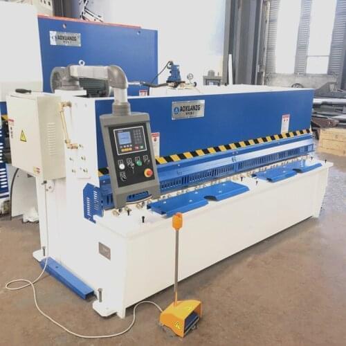 Metal Sheet Cutting Shearing Machine QC12Y-6*2500 with E21S System