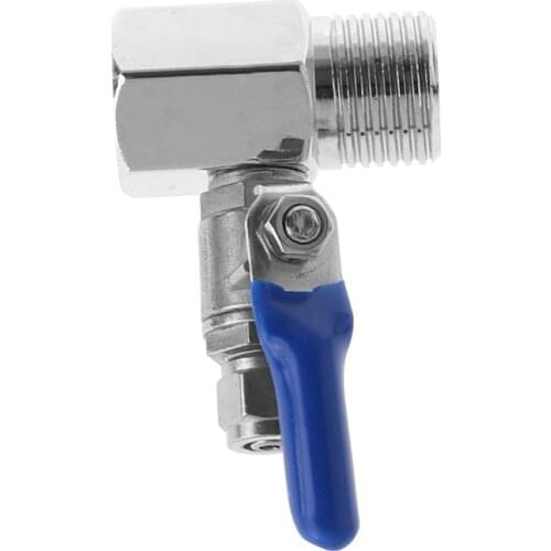 Water Purifier Reverse Osmosis Tee Inlet Ball Valve Set 1/2" BSP To 1/4" Tube