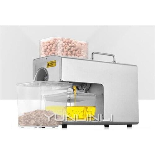 YUNLINLI Oil Press Machine 220V Household Small Oil Presser Multifunction Oil Pressing FTT-013