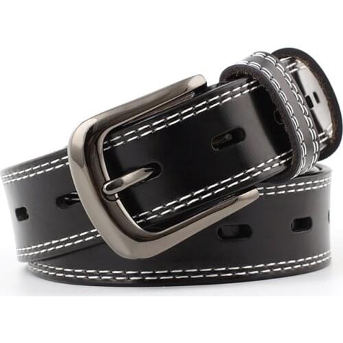 Ke Meiqi Korean Ladies Retro Belt Casual Pin Buckle Jeans Belt Fashion Trend Ladies Belt Leather Belt Women Belt