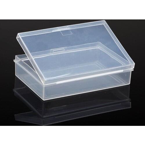 2pcs Transparent Plastic Box Playing Cards Container Poker Card Storage Case B36F