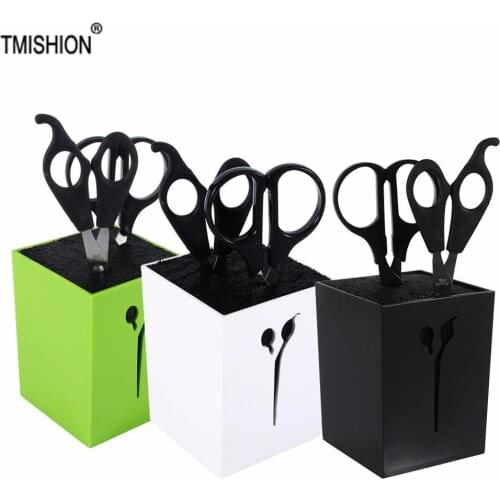 1 Pcs Scissor Holder Barber Hairdressing Accessories Salon Hair Hairdresser Combs Clamps Storage Box Scissor Holder Barber Tool