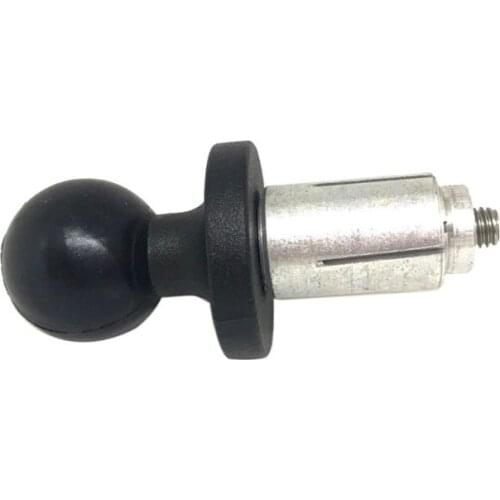 Aluminum Base Rubber Motorcycle Bike Mount Black Fork Stem Base with Ball Head for ram mount for gopro Ball Mount Adapter