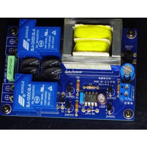 Class A power supply delay soft start protection DIY kit