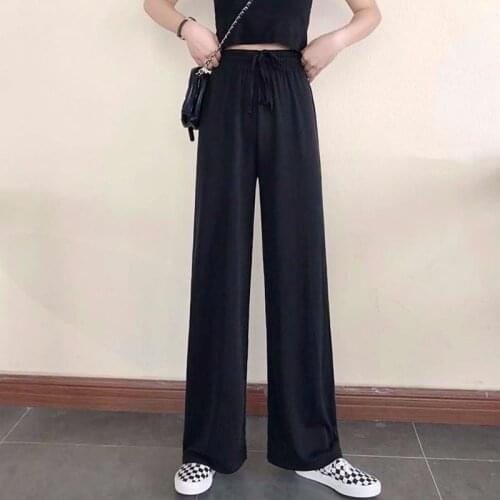 Women Pants Autumn and Winter Pants High Waist Loose Straight Casual Pants for Women Pantalones De Mujer