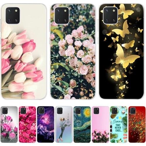 For Samsung Galaxy Note 10 Lite Case Soft Bumper Silicone TPU Phone Back Cover Case For Samsung Note 10 Lite 2020 N770F Cases