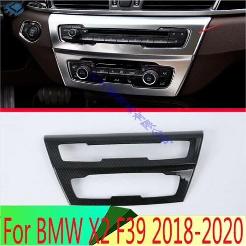 For BMW X2 F39 2018 2019 Car Decoration Air-condition Switch Around Cover Trim