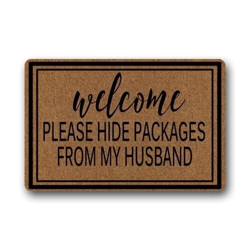 Entrance door Floor Mat "warning dog has no respect for personal space" Bedroom Rugs Decorative Stair Mats Home