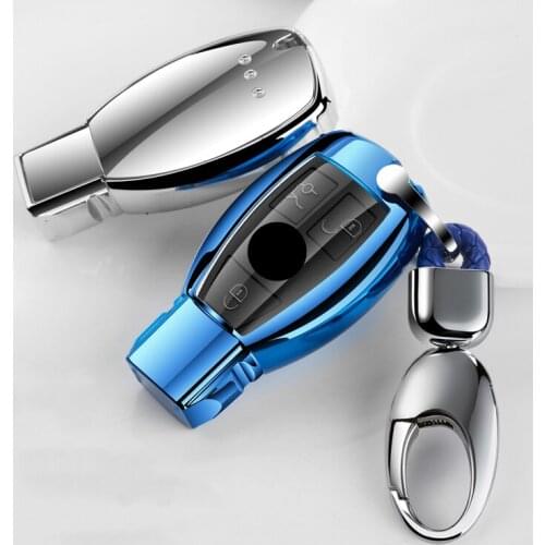 Hot Sale New Soft TPU Remote Car Key Case For Mercedes benz CLS CLA GLR SLK AMG A B C S class Full Cover Shell Auto Accessories