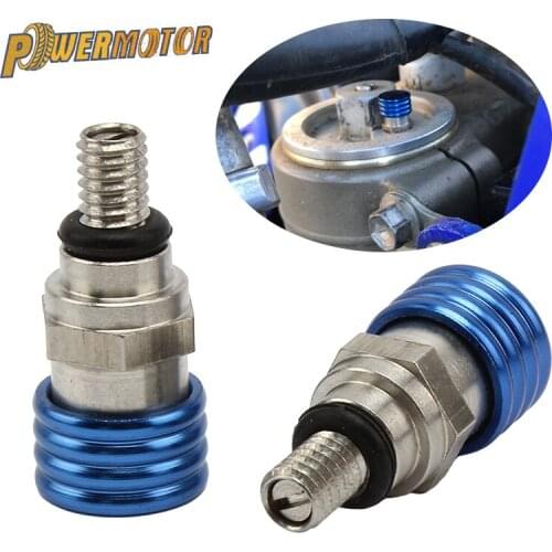 M4x0.7 Fork Air Bleeder Relief Valve Fo 85 125 150 250 350 450 500 SX SXF XCW XCFW EXC XC XCF ADV Duke For HusqQqvarna Moto