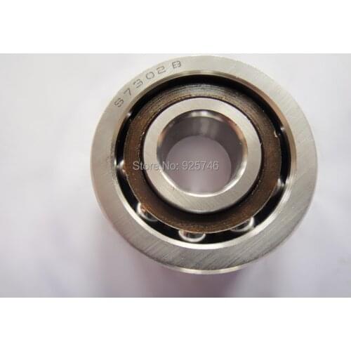 Free shipping 4pcs Sainless Steel Single-Row Angular Contact Ball Bearing S7302 B size:15*42*13mm
