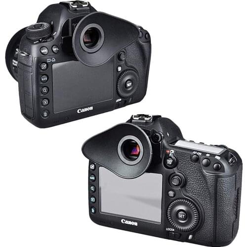Eye Shape Eyepiece Eyecup For Canon EOS 600D Rebel SL3 SL2 SL1 T100 T7 T6 T5 T3 T6i T6s T5i T3i T2i DSLR Camera