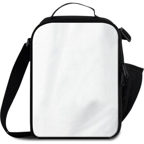 Blank Lunch Bag For Sublimation Printing Women Custom Image Insulated Cooler Bag Children DIY Logo Photo Picnic Food For School