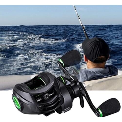 Fishing Reel Lu Ya round water drop wheel metal fishing reel Spinning reel Handle Line Spool Saltwater Fishing Accessories