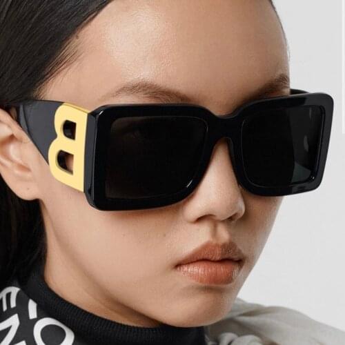 Oversized Square Sunglasses Women Fashion 2021 New Vintage Big Frame Shades Men Sun Glasses UV400 Eyewear Oculos Gafas De Sol