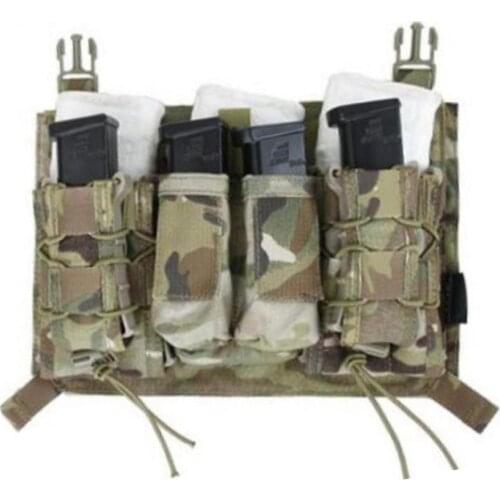 TMC2607-MC Tactical 4019 / 4020 Vest Front Panel Bag Multi Color