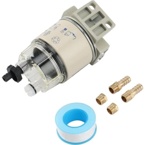 R12T Fuel/ Water Separator Filter Engine for Racor 140R 120At S3240 Npt Zg1/4-19 Automotive Parts Complete Combo Filter