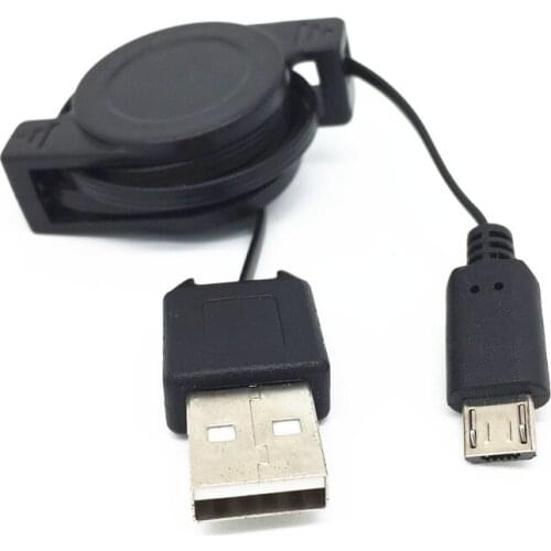 Retractable Micro USB Data Sync Charger Cable for Samsung I9001 I997 I9008L I809 I9070 I9050 I8530 I8268 I8258 I9108 S5820 I589