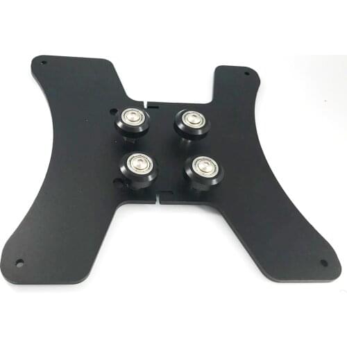 Creality Aluminum alloy Hotbed Y Carriage Plate With Pulleys Printer Heated Bed for Ender-3/Ender-3 PRO 3D printer Parts