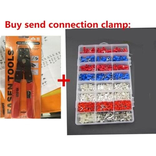1000pcs/lot Cable Wire Connector set spade wire connector empalmes terminals empalmes terminals male female connector kit