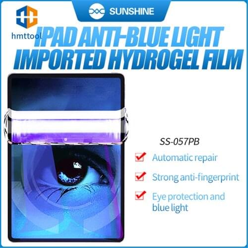 20pcs SUNSHINE SS-057PB IPad Tablet Hydrogel Film Anti-blue Light Film Filtered Blue Light For SS-890C Thick Is Only 0.1MM