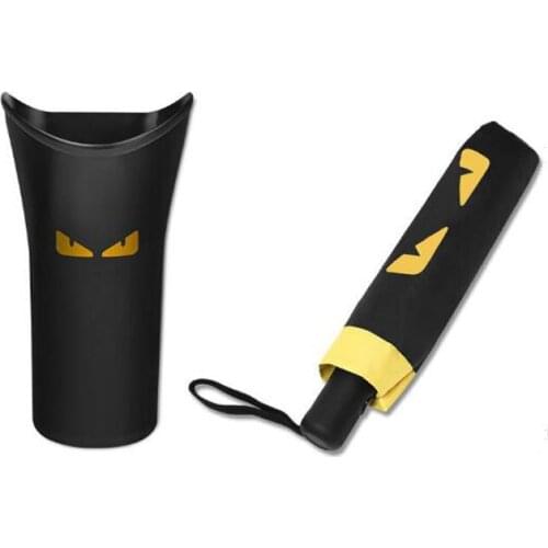 Car Umbrella Rack Car Rear Seat Umbrella Fixing Frame Umbrella Case Storage Barrel Hook Clip Storage Box Waterproof