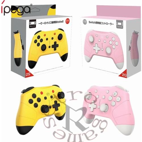 Drop NS Switch Pro NFC Wireless Bluetooth Controller Remote Gamepad For Nintendo Switch NS Console Joystick Bursh AmiiboPokemon