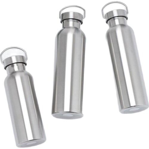 Cycling Sports Cup Portable 304 Stainless Steel Vacuum Outdoor Mountaineering Riding Cup Water Drinking Gym Sports Bottle 1000ML
