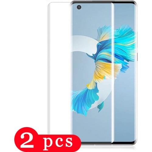 2/1Pcs for huawei mate 20 pro 20X 30 lite 30E 40 pro RS plus screen protector tempered glass phone protective film on the glass