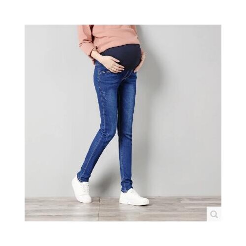 2018Hot Denim Maternity Pants Maternity Jeans Maternity Clothes for Pregnant Elastic Waist Pants Clothing Trousers Maternity