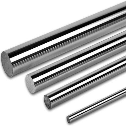 4pcs 12mm hardened linear shaft Dia 12mm - 700mm Chrome Precision Hardened Rod shaft Linear Round