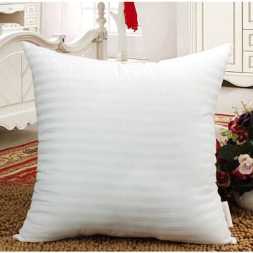 55*55cm White Square Cushion Pillow Inner Pad Insert Home Sofa Decor New