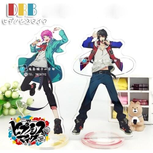 Anime Division Rap Battle Hypnosis Mic DRB MC.B.B MC.M.B MC.L.B Character Cosplay Acrylic Stand Figure Desk Stand Figure Gifts