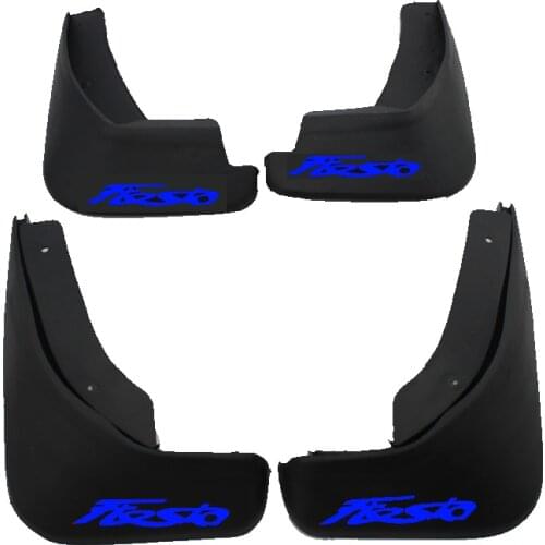 My Good Car 4Pcs Car Front Rear Mud Flaps Mudguards Fender Flares Splash Guards for Ford Fiesta Hatchback 2009-2016